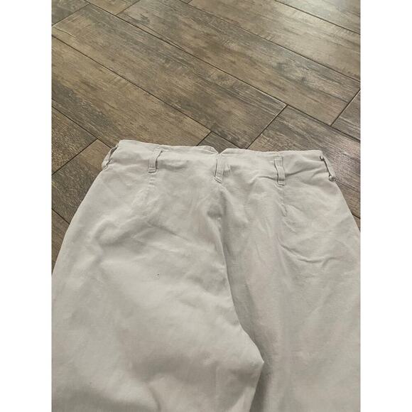 J. Peterman Company Women's White High Rise Wide Leg Pants Size 12 - Picture 5 of 6